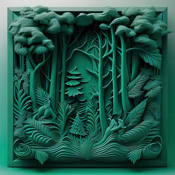 3D модель Ст ліс (STL)
